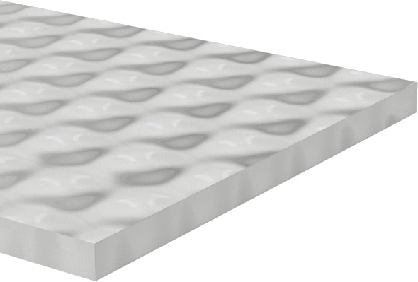 Yüksek Sıcaklık Yapışkan Arka Yüzlü Silikon Kauçuk, Süper Yumuşak Şerit, Çapraz Dokulu, 1/2" Genişlik x 10' Uzunluk