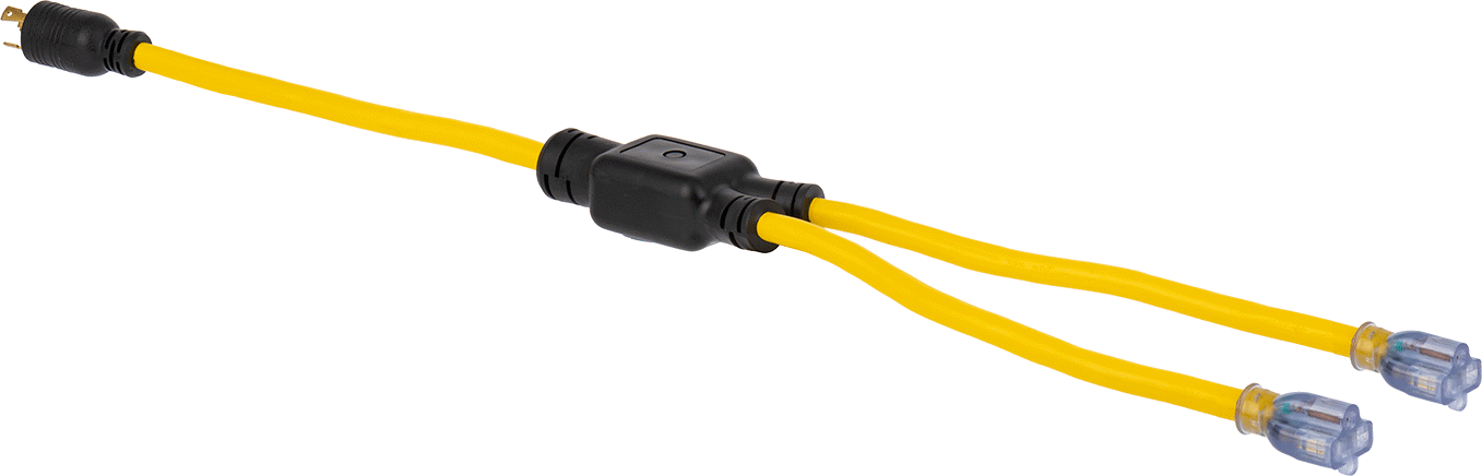 Elektrik Kablosu Adaptörü, NEMA L5-30 Fiş x NEMA 5-20 Priz Kablo Adaptörü
