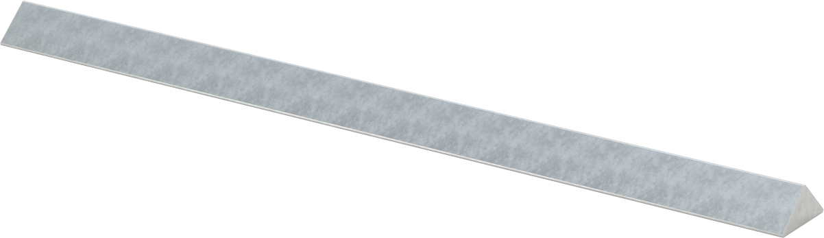 Yüksek Sıcaklık Uygulamaları için Lehim, 1 lb. Bar, 12" Uzunluk x 1" Genişlik x 1/2" Yükseklik