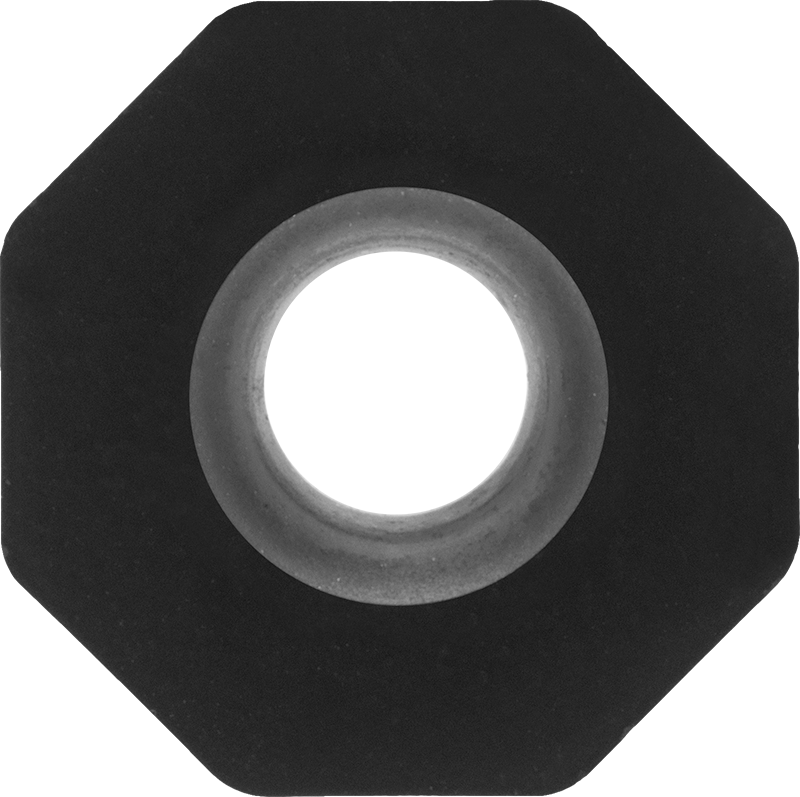 Değiştirilebilir Karbür Uçlu Freze Bıçağı, Sertleştirilmiş Çelik ve Takım Çeliği için Kit, Sekizgen Ek Parça, 2 inç Çap