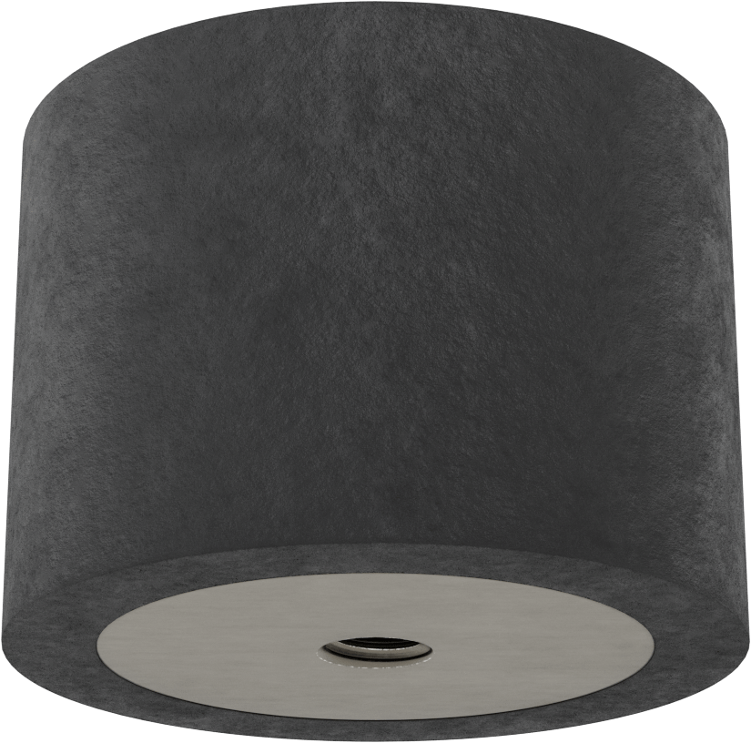 Neopren Titreşim Sönümleyici Sandviç Montaj, M12 x 1.75 mm Dişli Çelik Ek Parçalı, 720 lbs. Kapasite