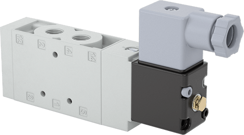 Elektrikli Hava Yön Kontrol Vanası, Tek Solenoid