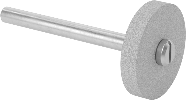 Kauçuk Yastıklı Aşındırıcı Taşlama Ucu, Uzun Ömürlü, 11/16" Çap x 1/8" Uzunluklu Başlık, 180 Kum