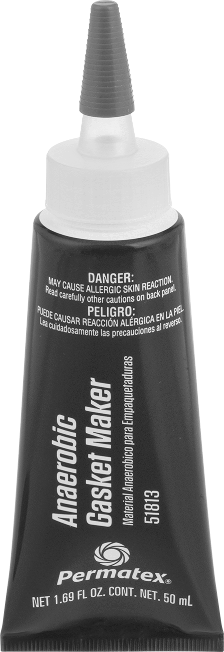Anaerobik Conta Yapıcı, Permatex 51813, 1.69 FL. oz. Tüp — Boru, Kırmızı, 51813