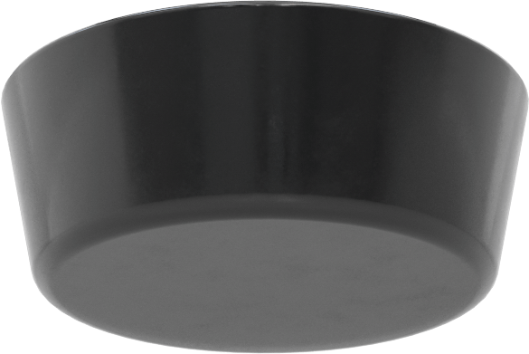 SBR Kauçuk Konik Tapa, Anma Ölçüsü 13, 2-21/64" ila 2-5/8" iç çap için, Delik Olmadan