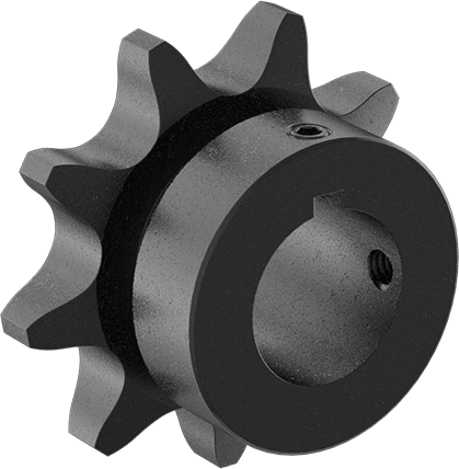Çelik Tek Sıralı Dişli, ANSI 80 Makaralı Zincir ve 1-1/4" Mil Çapı için