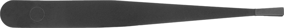 Plastik Cımbız, Karbon Fiber, 0.138" genişlik x 0.008" kalınlıkta standart kare uçlu