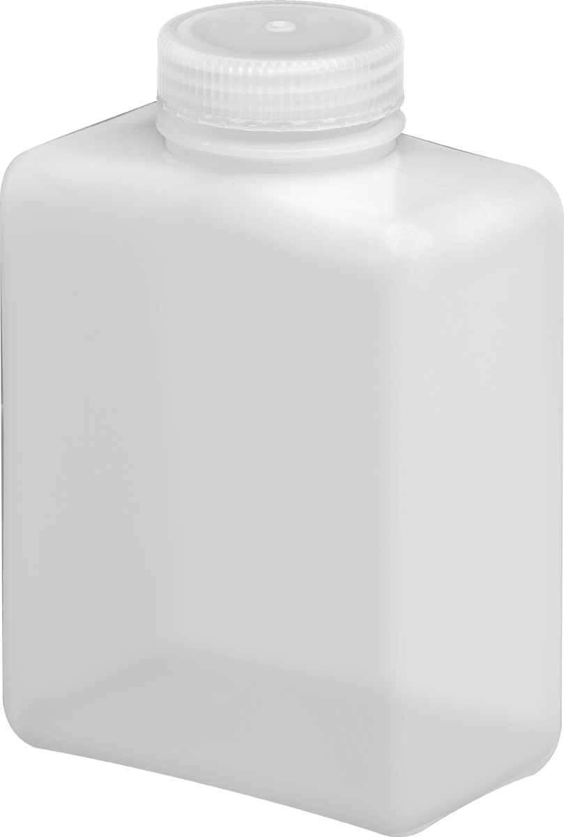 HDPE Plastik Kavanoz, 32 FL oz/950 ml Kapasite, 5" Genişlik — 32 fl. oz., 950 ml, 7 1⁄8", HDPE, Plastic, Polypropylene