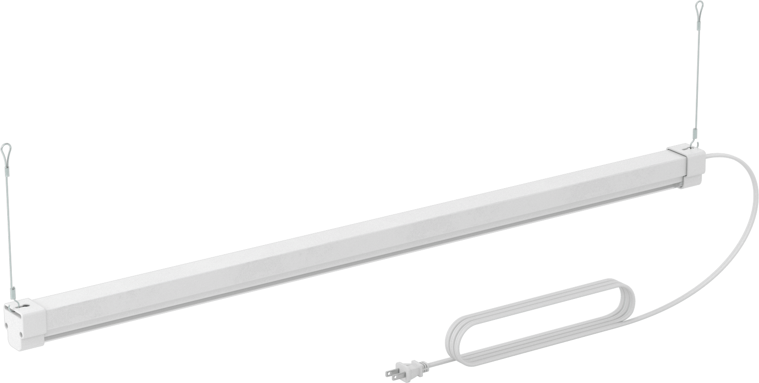 Takılabilir Tavan Işığı, Tavan Montajı, 35-3/8" Uzunluk x 1-5/8" Genişlik Toplam