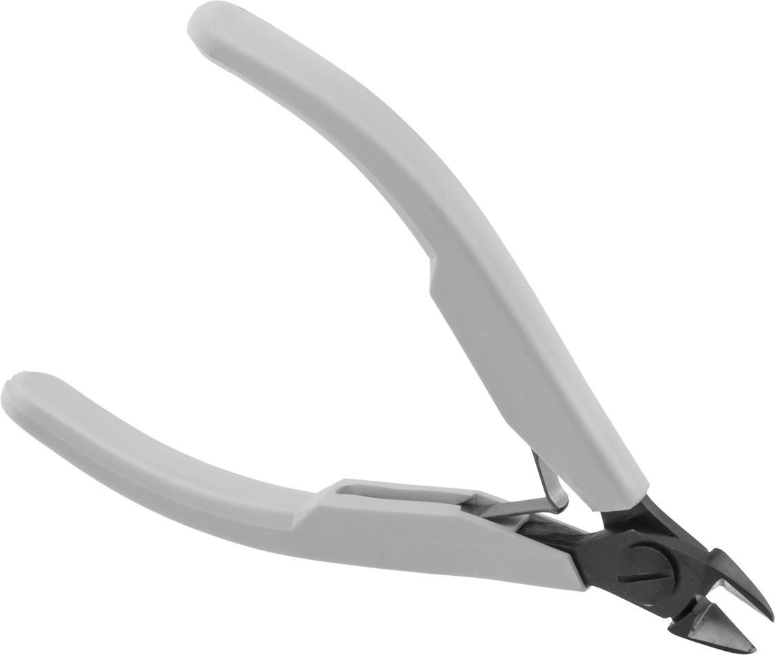 Lindstrom Statik Kontrol Tel Kesiciler, Oval Başlı ve Yastıklı Tutma Yerili, 4-1/4" Toplam Uzunluk