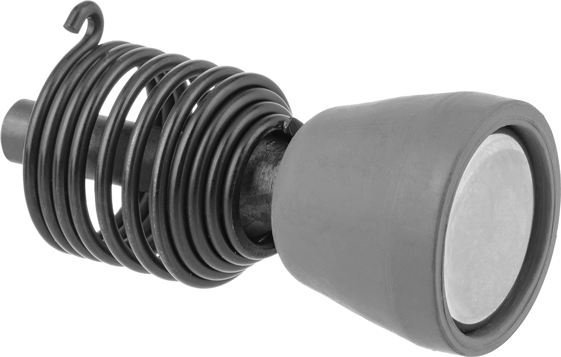 Masif Perçinler için Pnömatik Çekiç için 1-1/4" Çapında AN426 Perçin Çakıcı — Düz, Gömme Montaj, 1 1⁄4", 0.401"