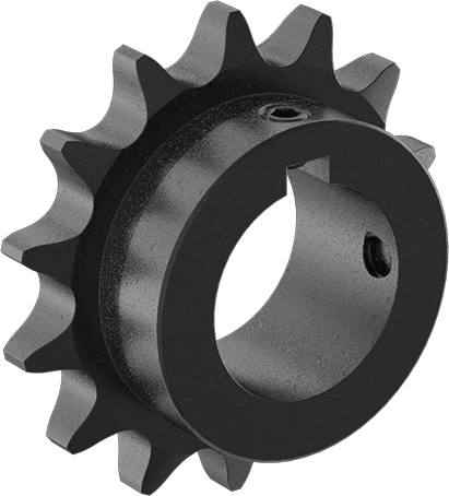 Çelik Tek Sıralı Dişli, ANSI 60 Makaralı Zincir ve 1-5/8" Mil Çapı için