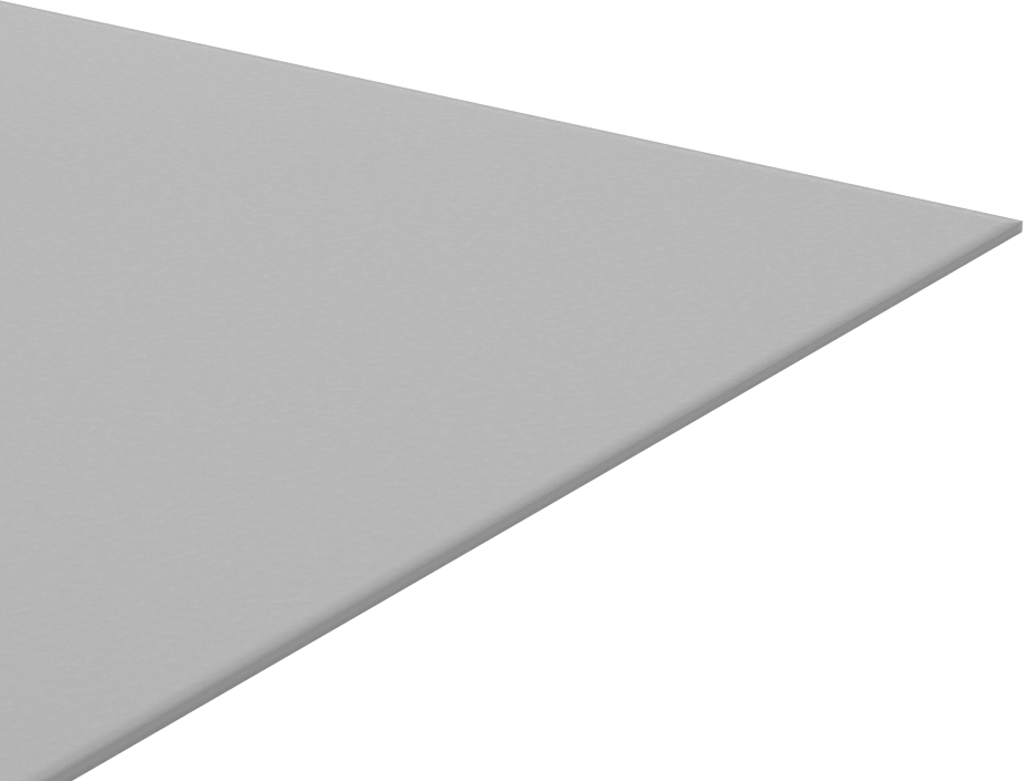 Darbeye ve Kimyasallara Dayanıklı PVC Levha, 12" x 12" x 1/16"