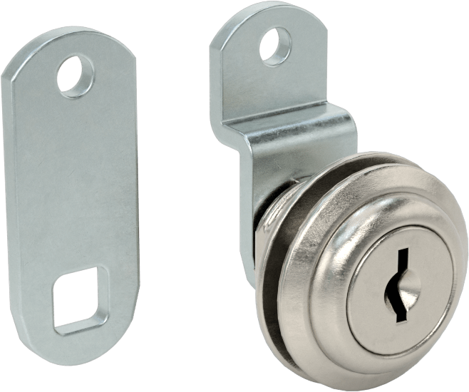 Parlak Çinko Anahtarlı Kam Kilidi — 3/8", 5/8", 7/8", Anahtar, Aynı Anahtarlı