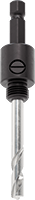 Delik Testere için 3-1/8" Uzunlukta Matkap Ucu ile 11/32" Şaft Mafsalı