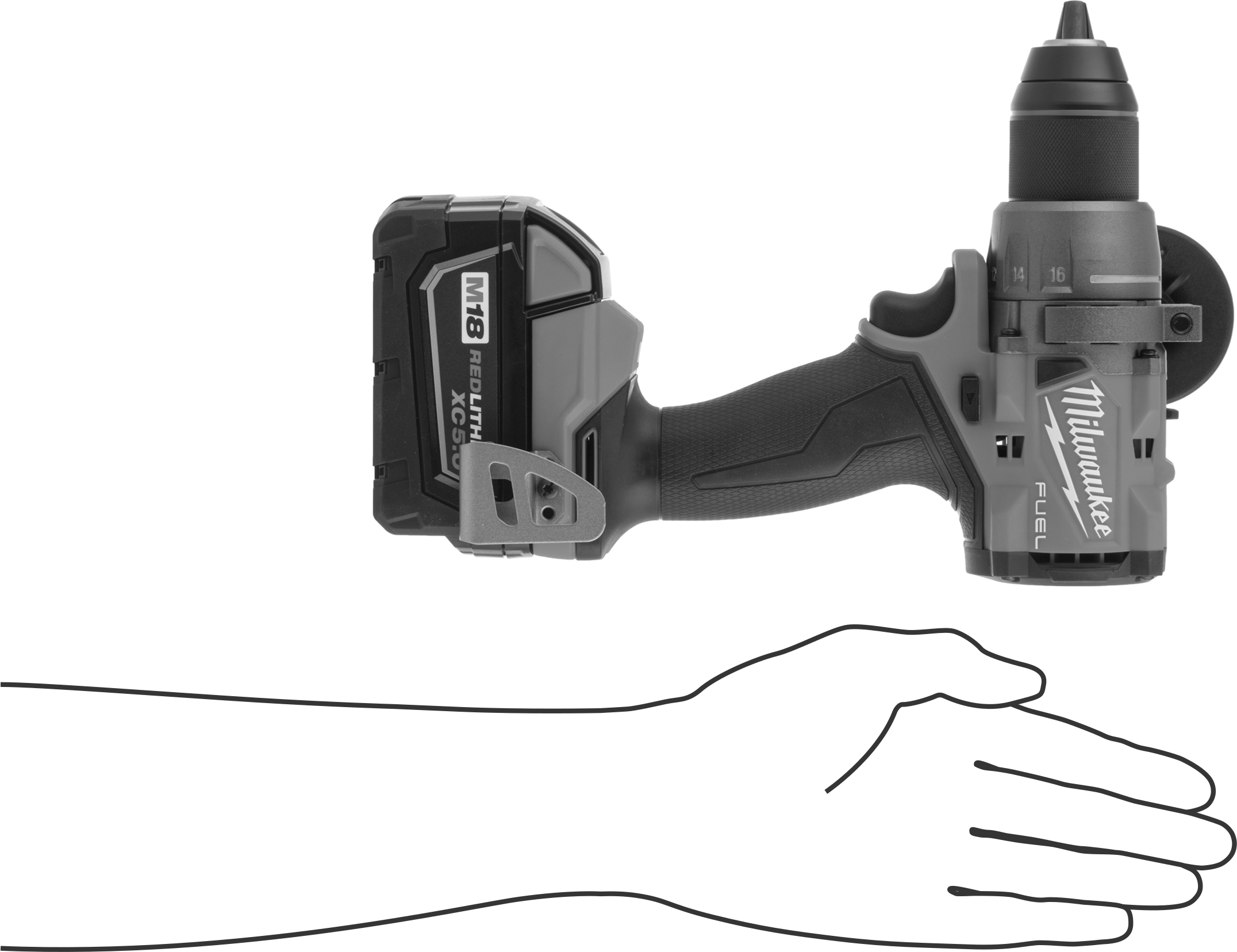 Milwaukee 2904-22 Akülü Darbeli Matkap