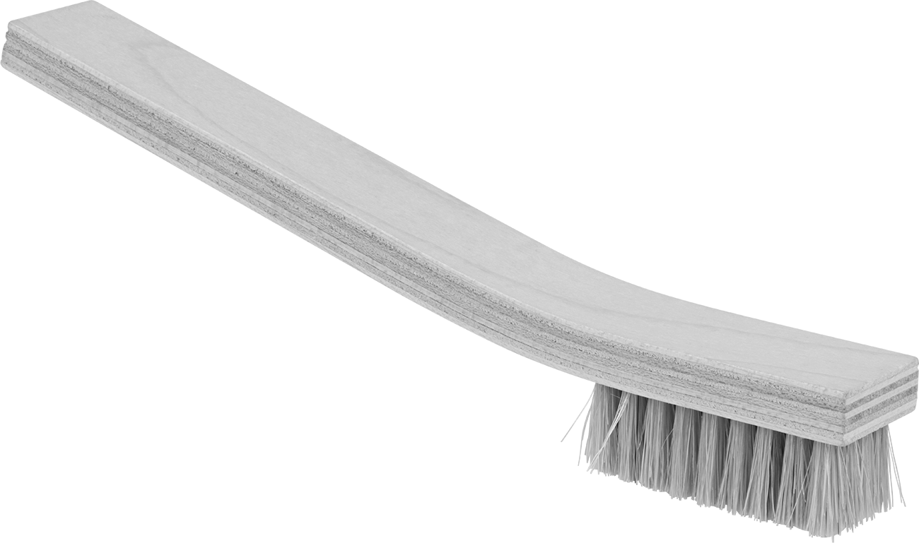 Domuz Kılı Kıllı 7/8" Genişlikte El Fırçası — Animal Hair, Hog Hair, Ahşap, 2 1⁄8"