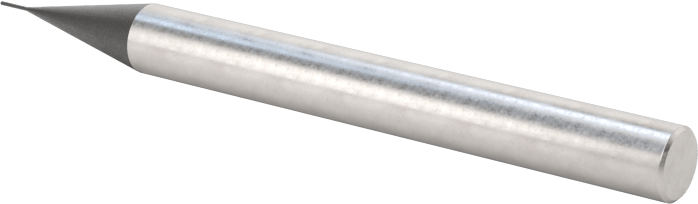 Takım Çeliği için Karbür Küresel Uçlu Freze, Sertleştirilmiş Çelik, ve Demir, 0.2 mm Freze Çapı, Rockwell C63