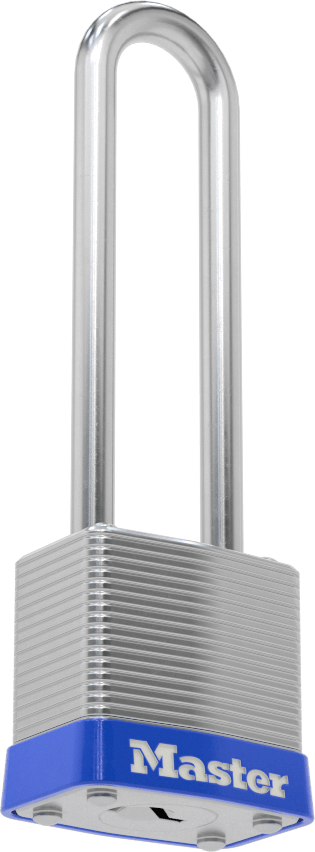 Lamine Çelik Gövdeli Asma Kilit, Master Lock 7, #, P104'e uyumlu, 2-1/2" Dikey Boşluk