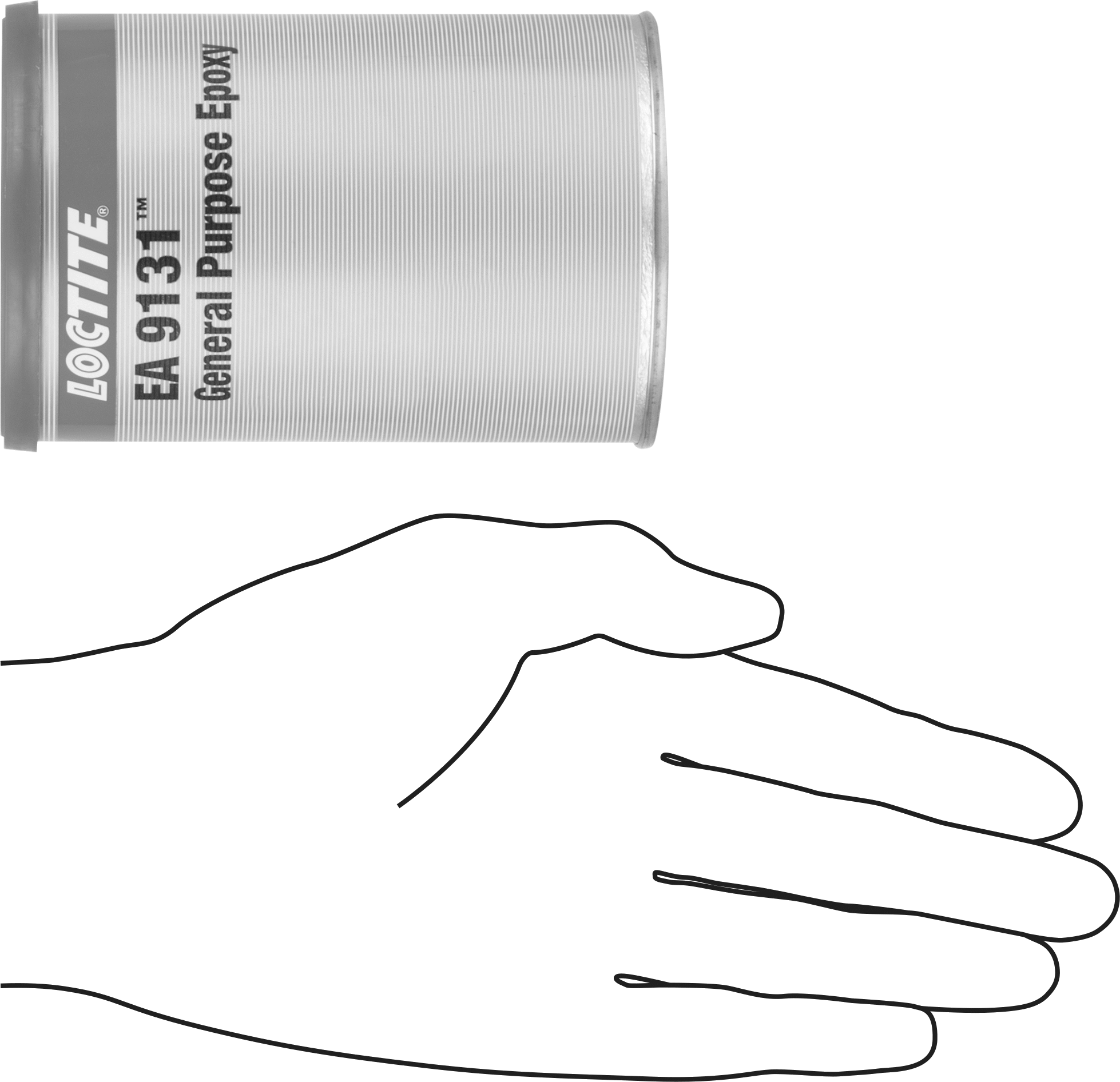 Yüzey Dolgu Maddesi, Loctite® Fixmaster Epoxy EA9131, 0.12 oz. Bardak
