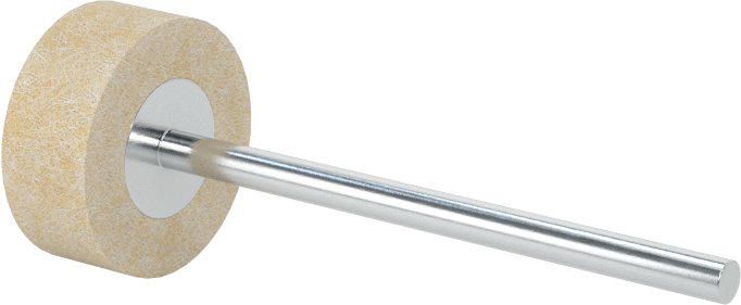 Parlatma Bobi, Orta, Düz Kenarlı Disk, 5/8" Çap x 1/4" Uzunlukta Başlık