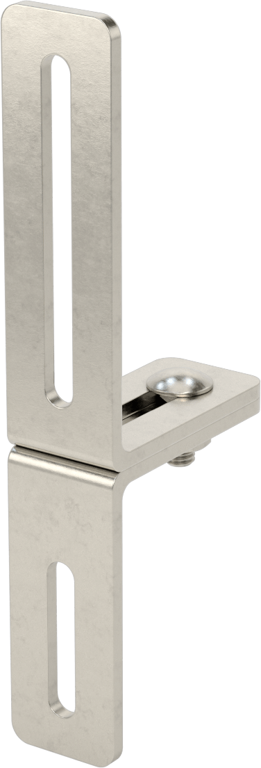 3-1/4" x 9-1/32" x 3/16" İki Parçalı L-Braket