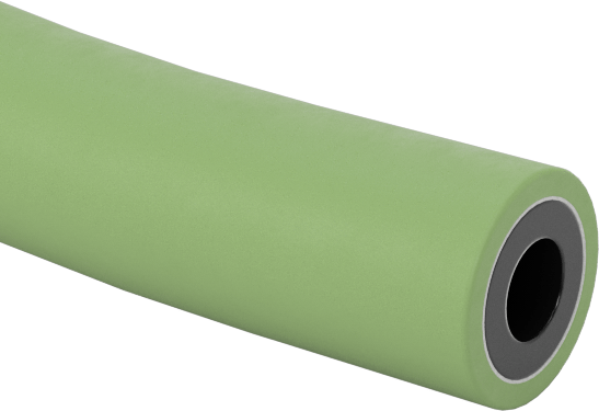 Kaynak Gaz Hortumu, Sınıf R, Yeşil, 3/16" İç Çap, 7/16" Dış Çap