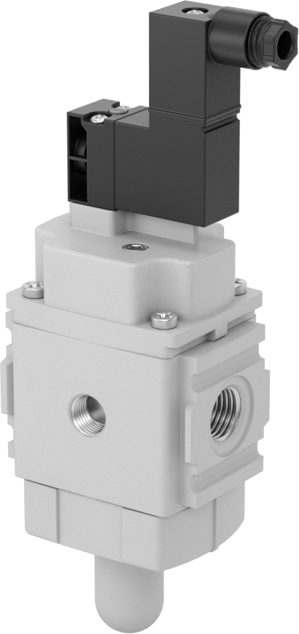 Yavaş Başlangıçlı Hava Tahliye Valfi, Parker P31T Modüler Basınçlı Hava FRL için, 24V DC