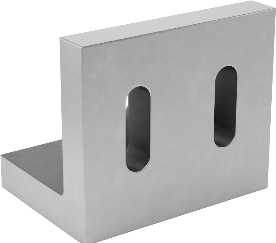 Yuvalı Açılı Plaka, 2-1/2" Uzunluk x 3-1/2" Genişlik x 3" Yükseklik