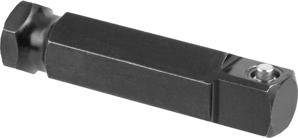 5/8" Altıgen Şaft x 1/2" Kare Tahrikli Darbe Adaptörü — 1⁄2", Hızlı Değiştirilebilir Altıgen, 5⁄8"