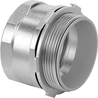 Esnek Metal Kanal için Adaptör, Çelik, Düz