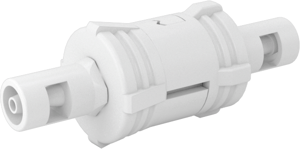 Hava ve Su için Plastik Hızlı Bağlantı Tüp Bağlantısı, 1/16" Tırnaklı Boru İç Çapı için Erkek Uç ve Soket Seti, Beyaz