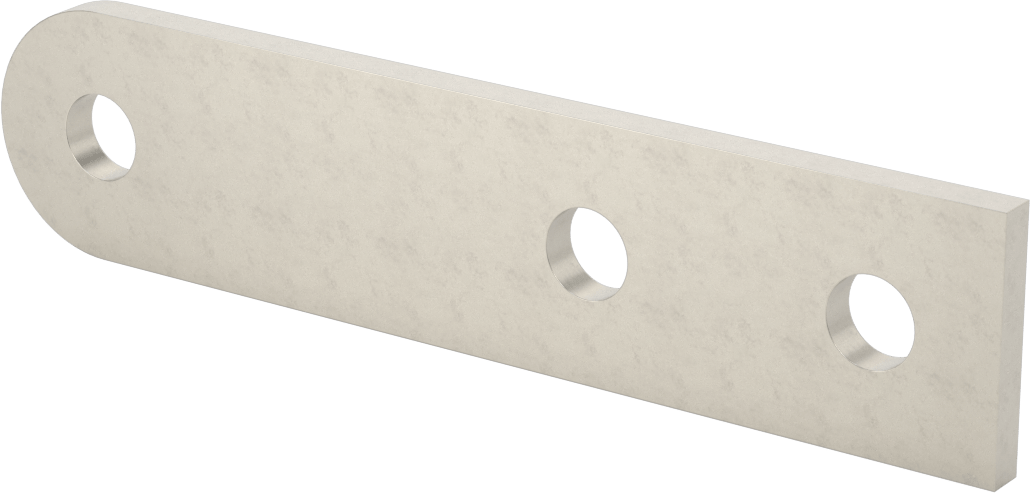 Strut Kanalı Braketi, Her Açı, 304 Paslanmaz Çelik, 7-1/8" Uzunluk — Yüzey, Düz, 304 Stainless Steel, Stainless Steel