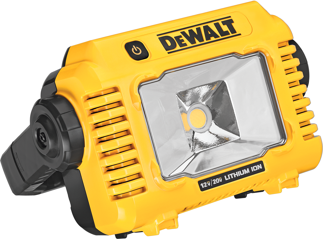 Akülü Bağımsız Taşınabilir Projektör, DeWalt Şarj Edilebilir Pil için, 9-5/8" Toplam Uzunluk