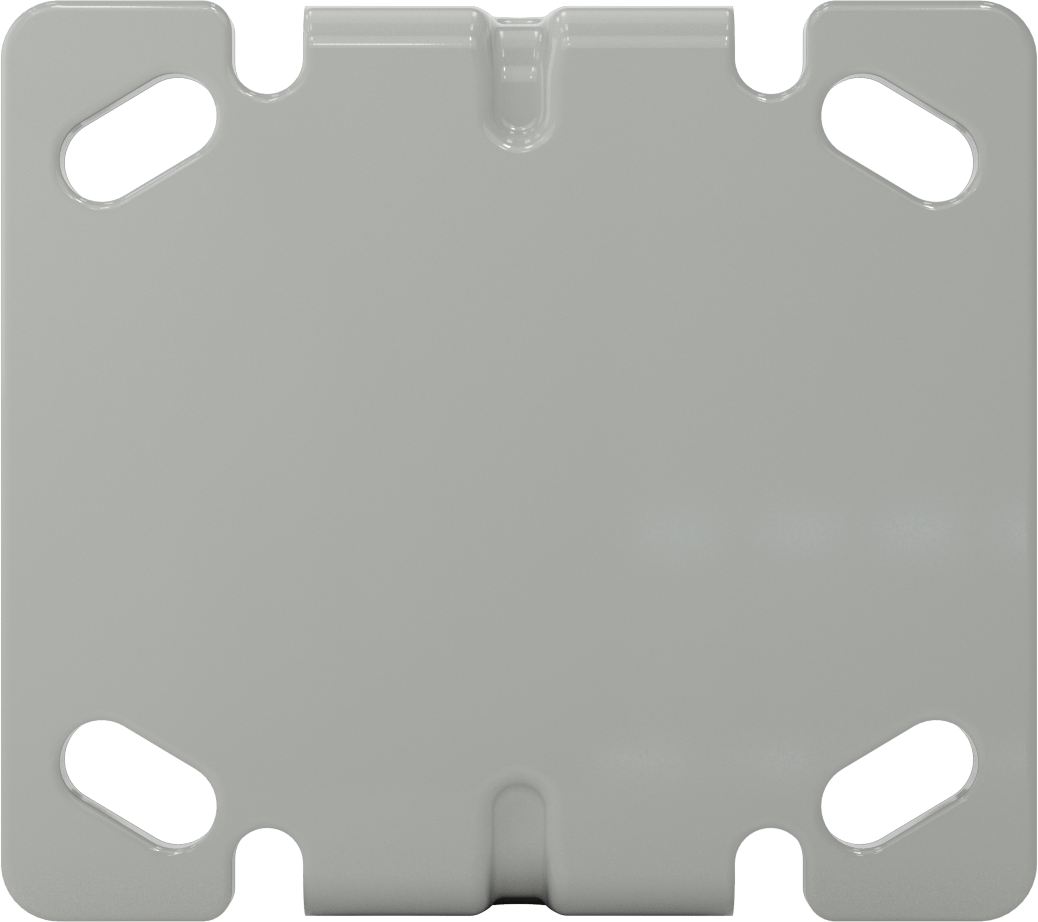 4-1/2" x, 4" Plakalı Yüksek Kapasiteli Mauler Tekerlek, 4" Çapında Fenolik Tekerlekli Sert