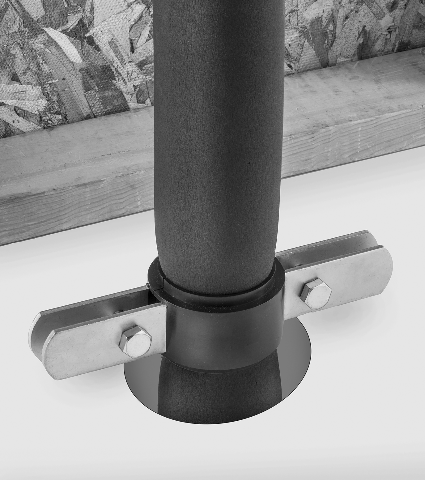 Yalıtımlı Boru için Yükseltici Kelepçe, 7/8" İç Çap