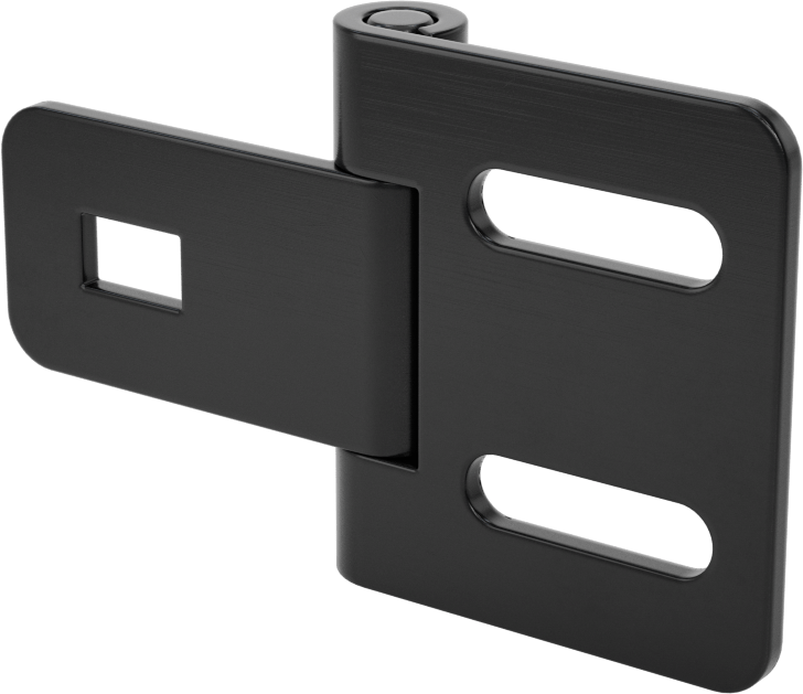 T-Yivli Çerçeve, Yivli Delikli Menteşe, 1.5 inç ve 40 mm Yükseklikli Ray için Yivli Delikli Menteşe, 2.5" Uzunluk