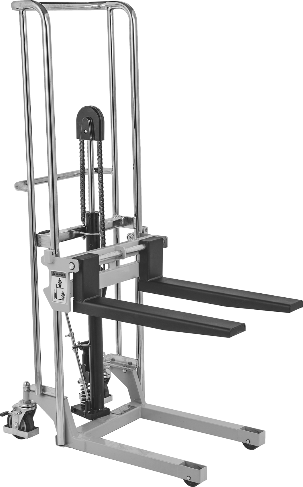 Çatallı Manuel Forklift, Standart Taban ve Tekerlek Freni