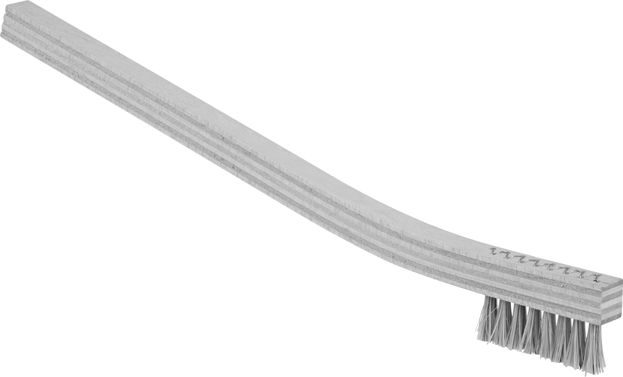 El Yapımı At Kılı Fırça, 1/4" Genişlik, 1-3/8" Uzunluk — Animal Hair, Horsehair, Ahşap, 1 3⁄8"