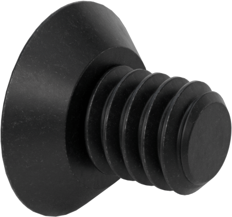 Kurcalamaya Dayanıklı Torx Havşa Başlı Vidalar, Siyah Oksitli Alaşımlı Çelik, 1/4"-20 Diş Boyutu, 3/8" Uzunluk