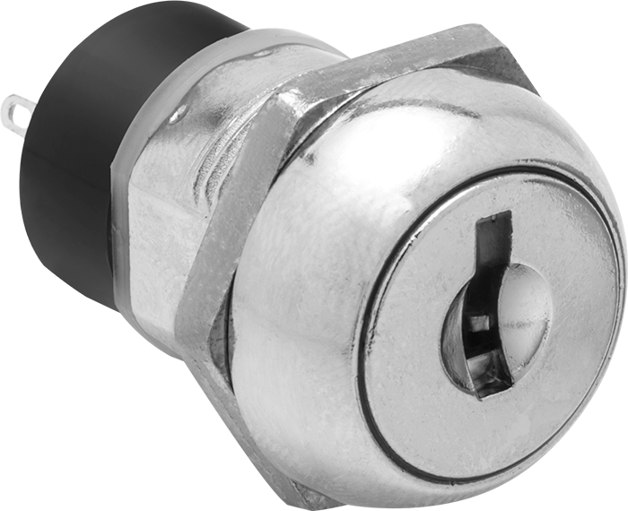 3/4" Panele Monte Anahtar, 3 Konum, Aynı Anahtarlı, Tırnaklı Terminalleri Olan, Merkez Çıkarma — Çalışır Durumda, 3, 4