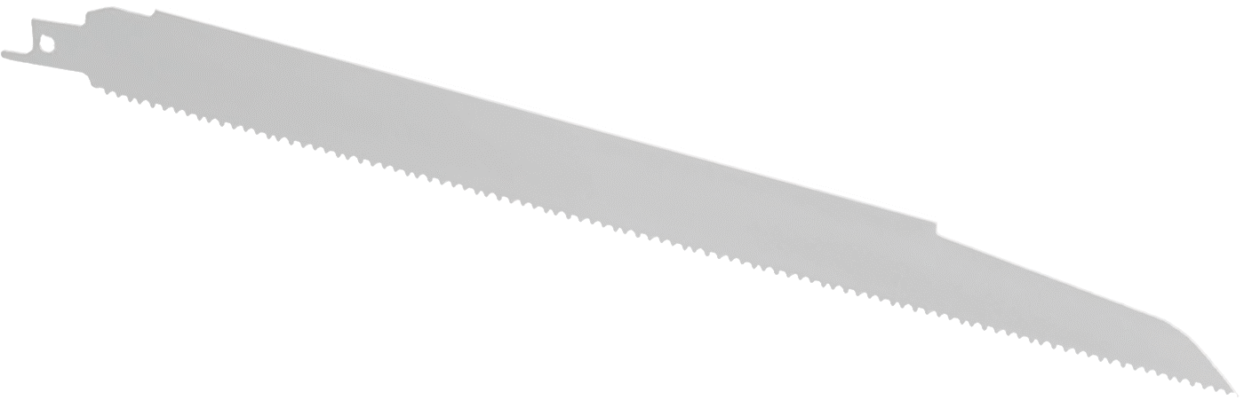 Pistonlu Testere Bıçağı, Metalde Düz Kesimler, Ağır Hizmet Tipi, 8-11 Diş/İnç, 12" Lo