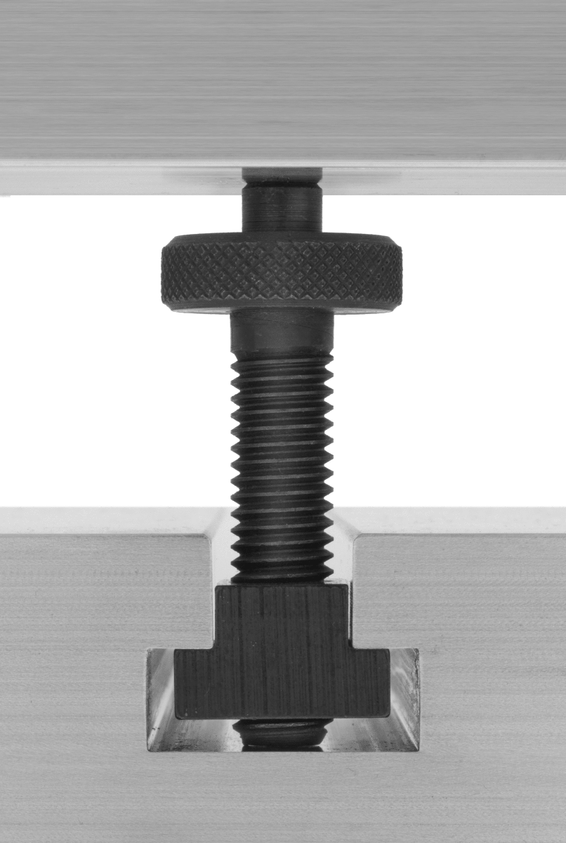 Ayarlanabilir Destek Vidası, 3/8"-16 Diş, 1-7/8" Toplam Uzunluk