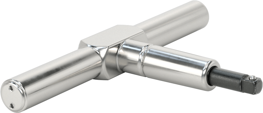 T-Kolu Kayma Serbest Bırakmalı Fabrika Ayarlı Anahtar, ft.-lbs. Tork, Cırcırlı Olmayan, 3/8" Kare Tahrik, 5-3/8" Uzunluk — 3⁄8", Cırcırlı…