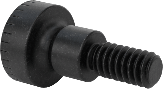 316 Paslanmaz Çelik Omuzlu Vida, Siyah Oksit, 3 mm Çap x 3 mm Uzunluk Omuz, M2 x 0.4 mm Diş