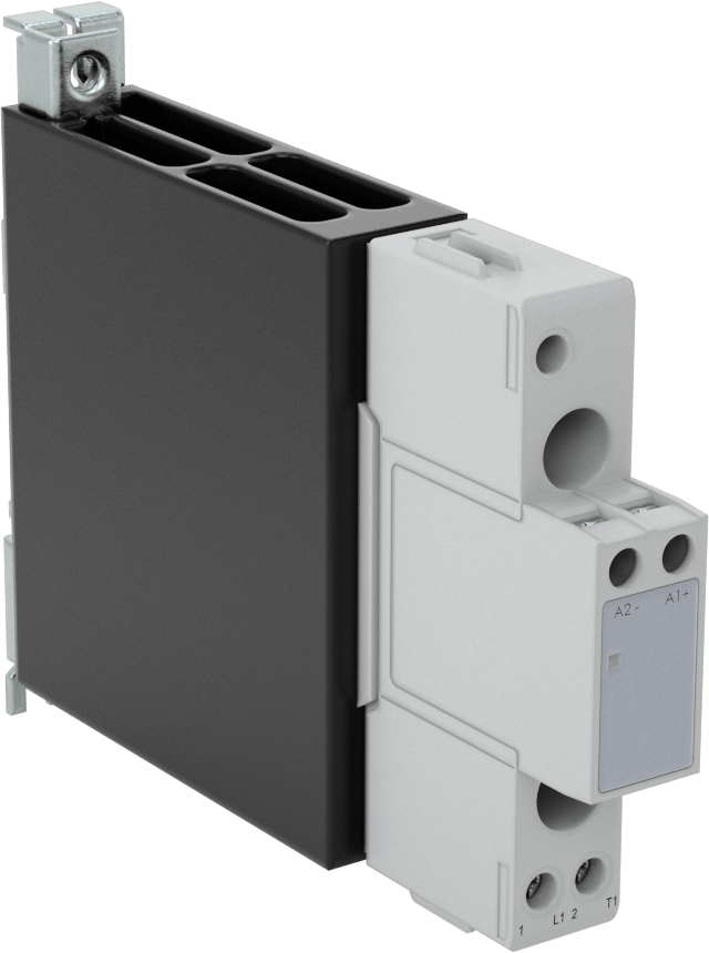Katı Hal Vidalı Klemensli Röle, DIN Rayı Montajı, SPST-NO, 3-30V DC Giriş, 30A @ 230V AC
