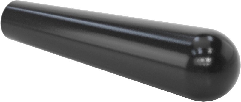 Plastik Konik Sap, Yüksek Sıcaklık, 3/8"-16 Boyutunda 5/8" Derinlikte Dişli, 3-7/8" Uzunluk — 3⁄8"-16, Kol, Makine, Sabit