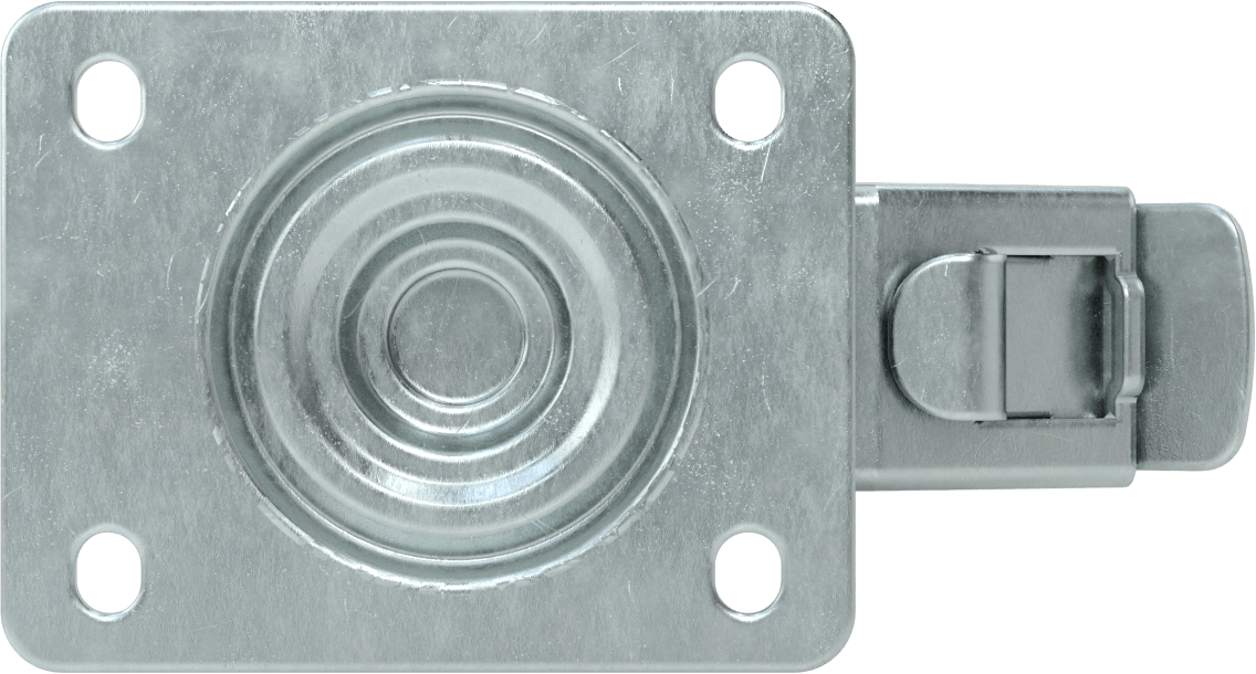 T-Yivli Çerçeve Tekerleği, Statik Kontrol, Fren ve Kilitli, 3" ve 80 mm Çift/Dörtlü Raylar