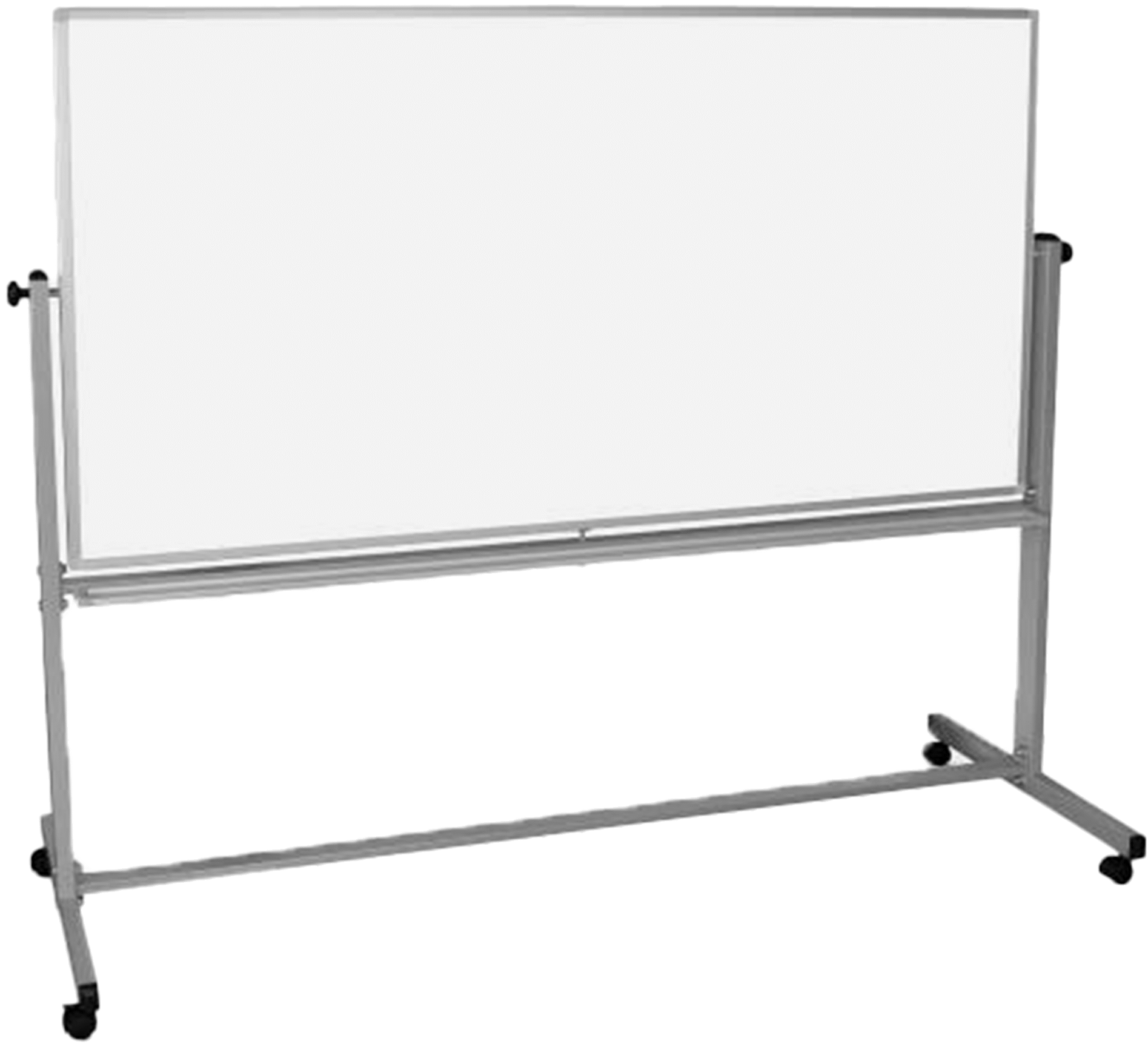 Mobil Beyaz Tahta, Alüminyum Çerçeveli Boyalı Çelik, 72" Genişlik x 48" Yükseklik — 72", 48", Beyaz