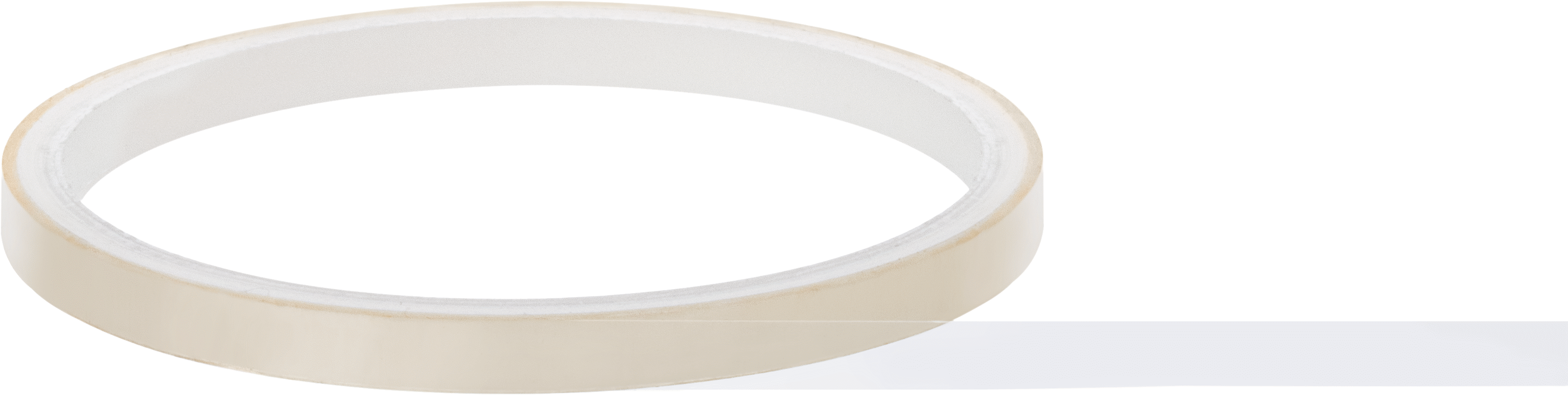 Düşük Sürtünmeli FEP Bant, Şeffaf Teflon® FEP Plastik, 1/4" Genişlik, 15 Fit Uzunluk